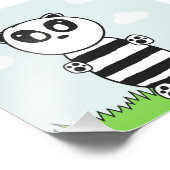 Panda Kids Fotodruck (Ecke)