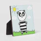 Panda Kids Fotoplatte (Vorderseite)