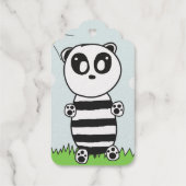 Panda Kids Geschenkanhänger (Rückseite)