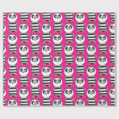 Panda Kids Geschenkpapier (Flach)