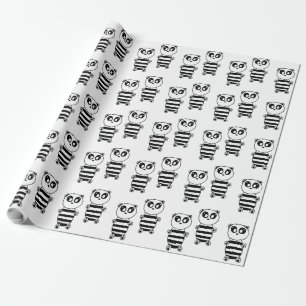 Panda Kids Geschenkpapier