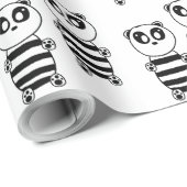 Panda Kids Geschenkpapier (Rolleneckpunkt)