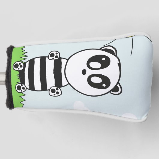 Panda Kids Golf Headcover (Vorderseite)