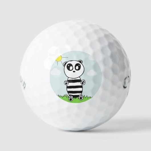 Panda Kids Golfball (Vorderseite)