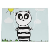 Panda Kids Große Geschenktüte (Vorderseite)