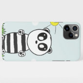 Panda Kids iPhone Hülle (Rückseite (Horizontal))