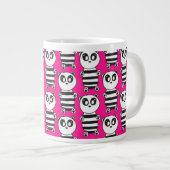 Panda Kids Jumbo-Tasse (Vorderseite Rechts)