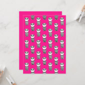 Panda Kids Karte (Vorderseite/Rückseite Beispiel)