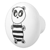 Panda Kids Keramikknauf (Rechts)