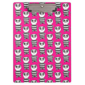 Panda Kids Klemmbrett (Vorderseite)