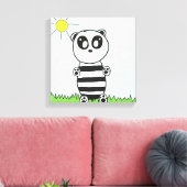 Panda Kids Leinwanddruck (Insitu (Wohnzimmer))