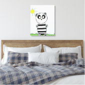 Panda Kids Leinwanddruck (Insitu (Schlafzimmer))
