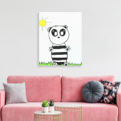 Panda Kids Leinwanddruck (Insitu (Wohnzimmer))