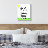 Panda Kids Leinwanddruck (Insitu (Schlafzimmer))