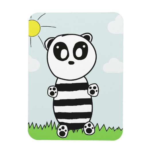 Panda Kids Magnet (Vertikal)