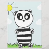 Panda Kids Menükarte (Vorderseite)