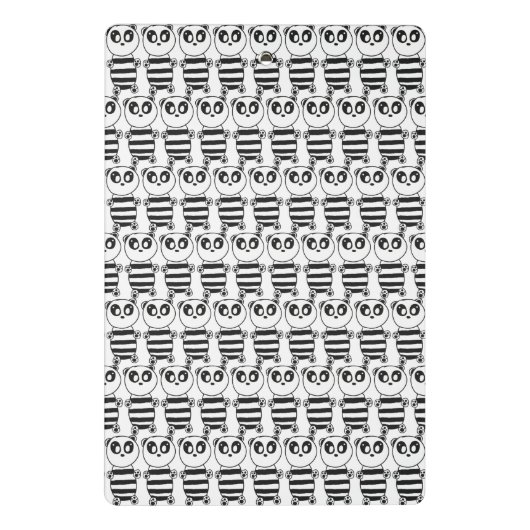 Panda Kids Mini Klemmbrett (Rückseite)