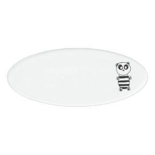 Panda Kids Namenschild