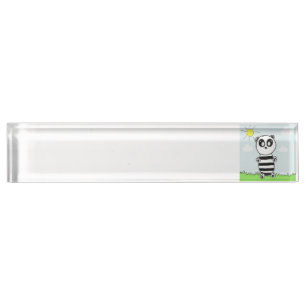Panda Kids Namensplakette