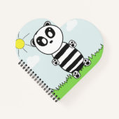 Panda Kids Notizblock (Vorderseite)
