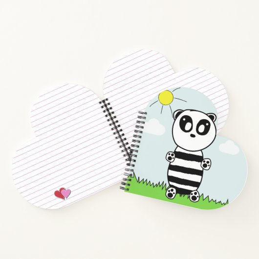 Panda Kids Notizblock (Innenseite)