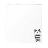Panda Kids Notizblock (Vorderseite)