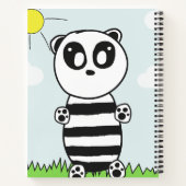 Panda Kids Notizblock (Rückseite)