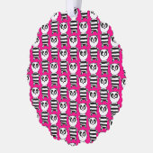 Panda Kids Ornament Karte (Links)