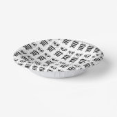 Panda Kids Pappteller (Gewinkelt)