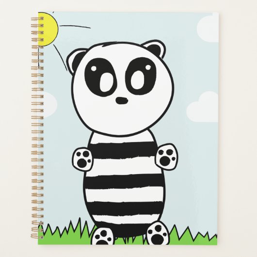 Panda Kids Planer (Vorderseite)