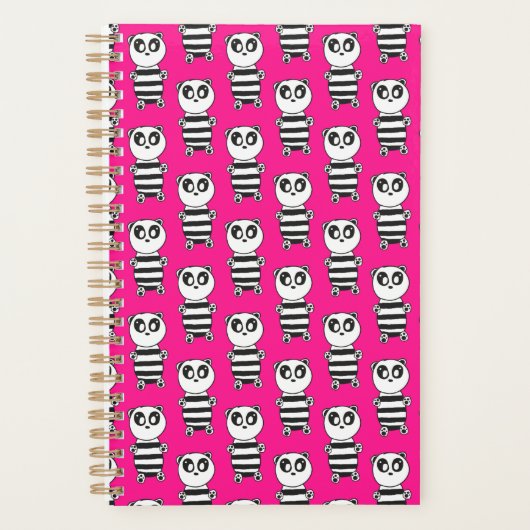 Panda Kids Planer (Vorderseite)