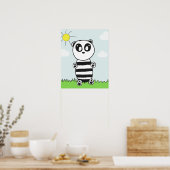 Panda Kids Poster (Küche)