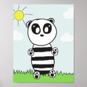 Panda Kids Poster (Vorne)