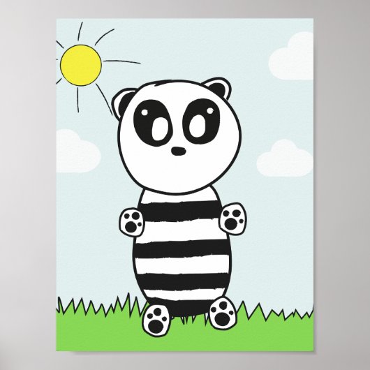Panda Kids Poster (Vorne)