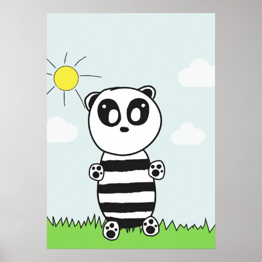 Panda Kids Poster (Vorne)