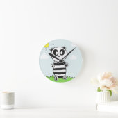 Panda Kids Runde Wanduhr (Zuhause)