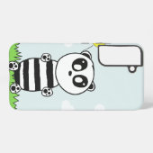 Panda Kids Samsung Galaxy Hülle (Rückseite (Horizontal))