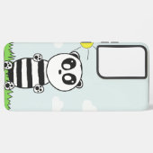 Panda Kids Samsung Galaxy Hülle (Linke Seite)