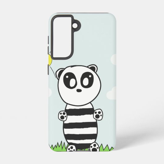 Panda Kids Samsung Galaxy Hülle (Rückseite)