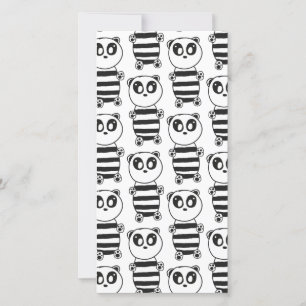 Panda Kids Save The Date