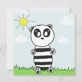 Panda Kids Save The Date (Vorderseite)