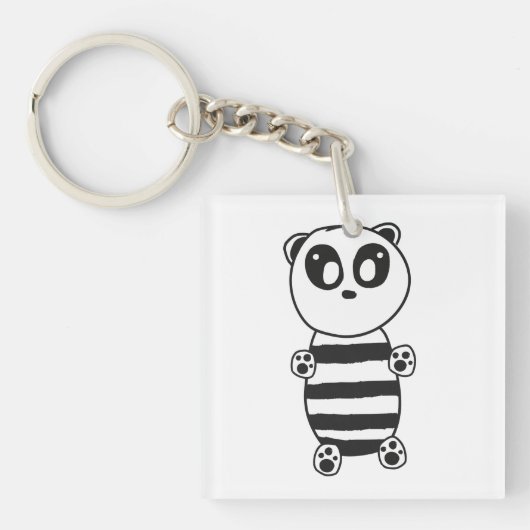 Panda Kids Schlüsselanhänger (Vorderseite)