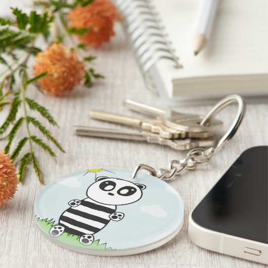 Panda Kids Schlüsselanhänger (Vorderseite rechts)