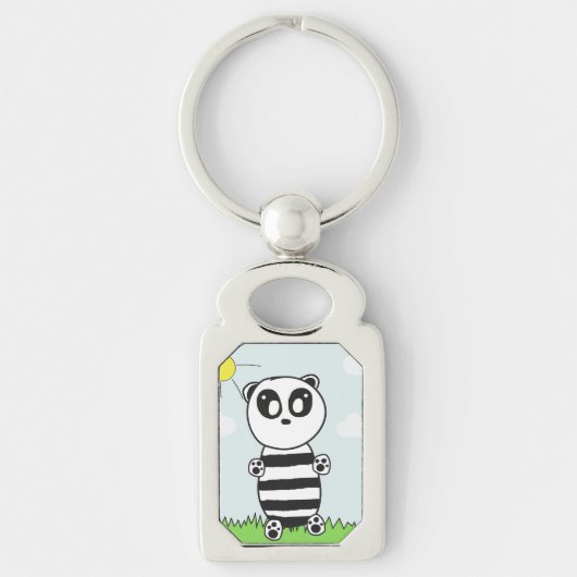 Panda Kids Schlüsselanhänger (Vorderseite)