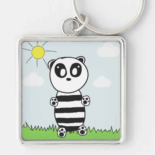 Panda Kids Schlüsselanhänger (Vorne)