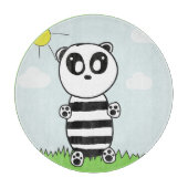 Panda Kids Schneidebrett (Vorderseite)