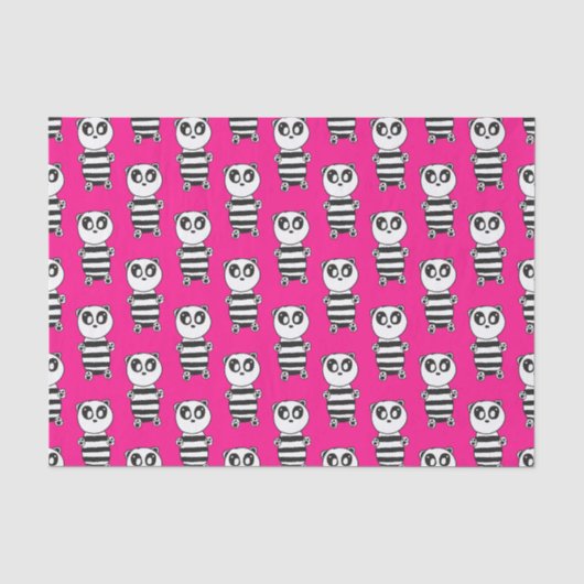 Panda Kids Seidenpapier (Vorderseite)