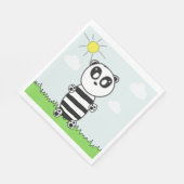 Panda Kids Serviette (Ecke)