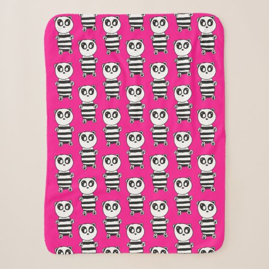 Panda Kids Sherpadecke (Vorderseite)