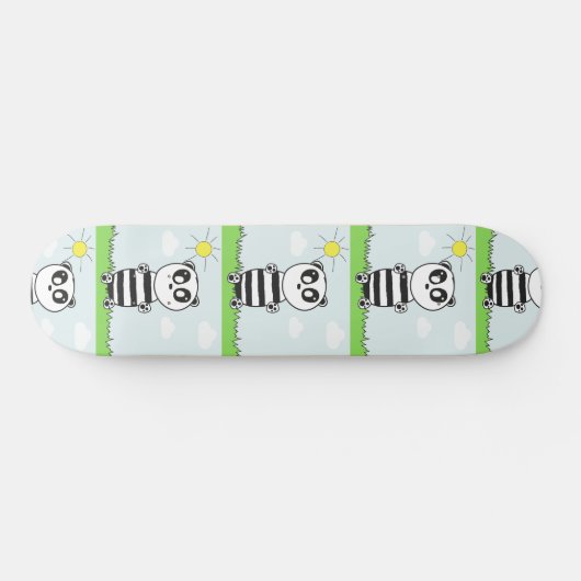 Panda Kids Skateboard (Horizontal)